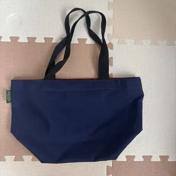 에르베샤펠리에 토트백 핸드백 네이비 캔버스 나일론