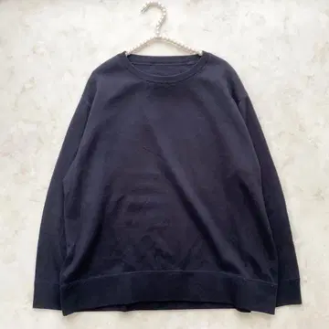 뮤즈 두지엠 클라세 Double Sweater 맨투맨 네이비