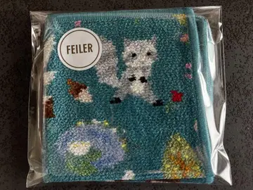 FEILER 페이러  인더포레스트피존 블루 손수건