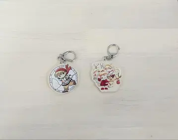 마법진 그루그루 아크릴 키링 2개 세트