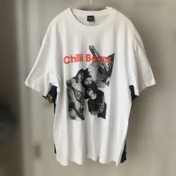 Chilli Beans XL 화이트 티셔츠