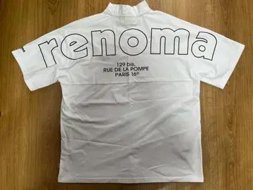 renoma L 폴리에스테르 셔츠 화이트