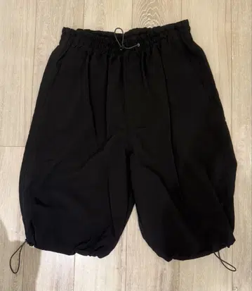 남성용 블랙 벌룬 팬츠