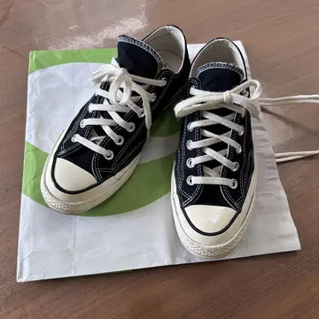 CONVERSE ct70 24.0 블랙 블랙