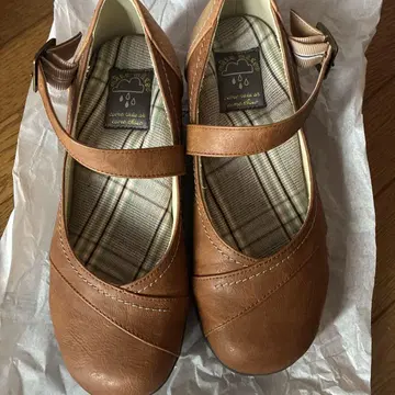 마레마레 1 벨트 컴포트 슈즈 L 24.5cm 카멜