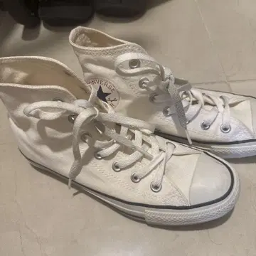 CONVERSE ALL STAR 하이컷 스니커즈 화이트
