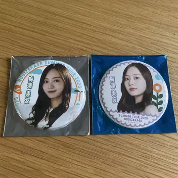 노기산 46 메이지 마나미 2025년 여름 전국 투어 개별 랜덤 캔 배지