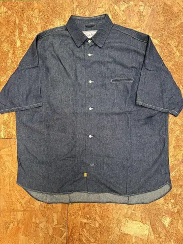 NATAL DESIGN 랜디 빅 셔츠 데님