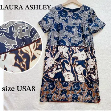 미품 LAURA ASHLEY 로라 아슈레이 원피스 반소매 XL
