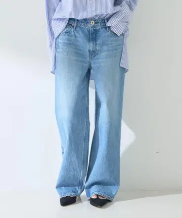 upper heights THE NIECE mid rise 사이즈 23