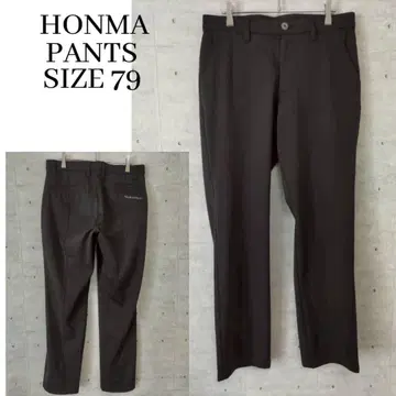 HONMA 혼마 팬츠 슬랙스 블랙 사이즈 79 M 남성용