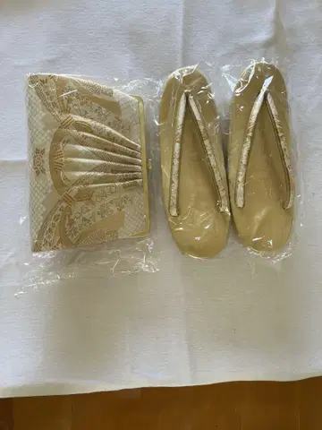 일본 의류용 백과 조리 세트 베이지