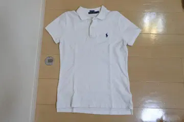 랄프 로렌 POLO RALPH LAUREN 반팔 피케 셔츠 M 화이트
