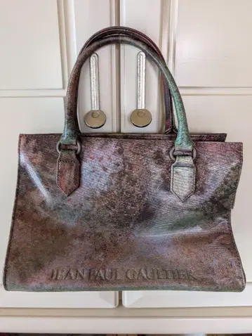 Jean Paul Gaultier V 사이버 핸드백 레인보우 고티에