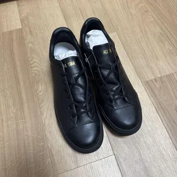 [미사용품] ALL STAR COUPE LEATHER OX 블랙 28