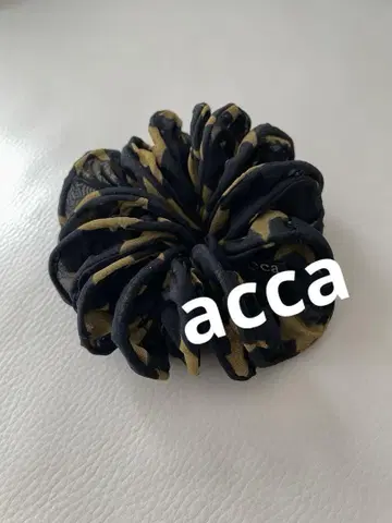 acca 별 패턴 슈슈 블랙 아카