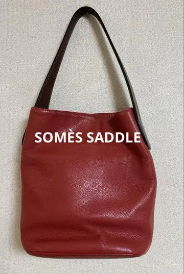 소메스 사 SOMES 핸드백 원숄더 오렌지