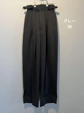 THE RERACS 리라크스 구르카 팬츠 22ss 그레이 36
