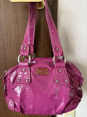 ANNA SUI 아나수이 에나멜 백 핑크