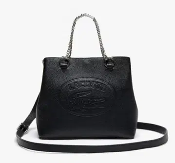 CROCOCREWS 가죽 쇼핑백 LACOSTE 숄더백