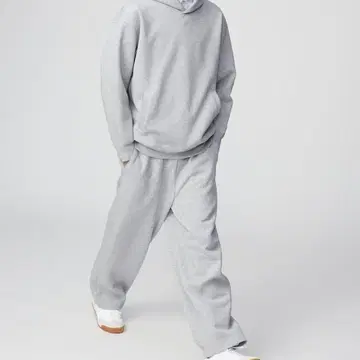 새 제품 미사용 UNIQLO:C 스웨트 와이드 팬츠 그레이 XS