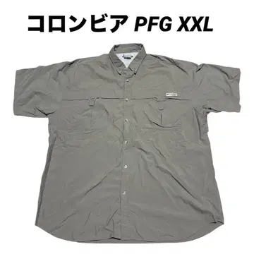 컬럼비아 PFG 반팔 셔츠 낚시 셔츠