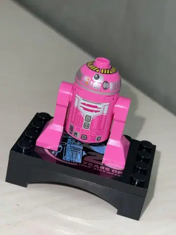 LEGO 스타워즈 40755 QT-KT 미니피겨 R2D2 핑크