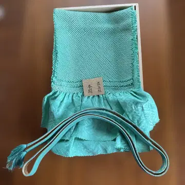오비 장식 천 허리띠 전체 짜임