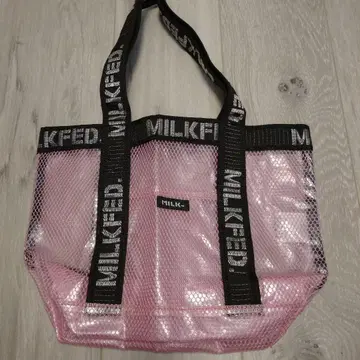 MILKFED 비닐 토트 로고 테이프