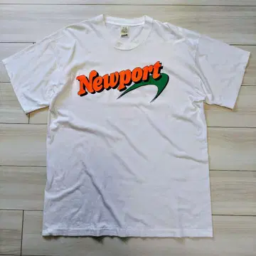 90's newport 티셔츠 빈티지
