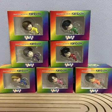 쟈니즈WEST 떠나지 않아 전대 피규어 7체 세트