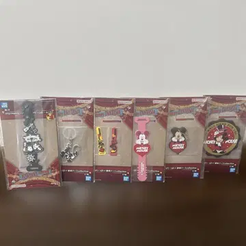 미키마우스 캐릭터 굿즈 6세트