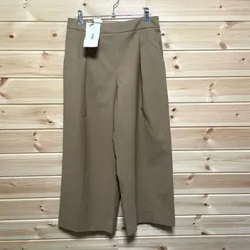 미사용! 태그 부착 49번가 준코 시마다 팬츠 일본제 베이지