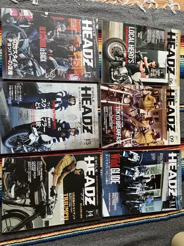 CYCLE HEADZ 잡지 세트 06, 09, 11, 12, 13, 14