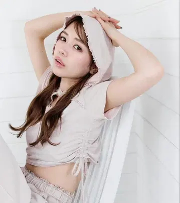 피그먼트 후드 티셔츠