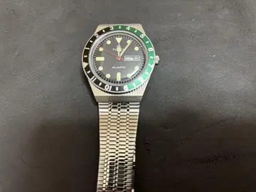 TIMEX 쿼츠 손목시계 블랙/그린