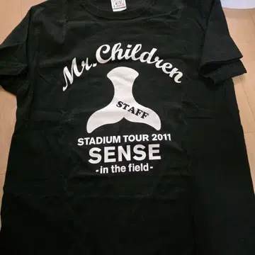 Mr.Children STAFF 티셔츠 2011 SENSE
