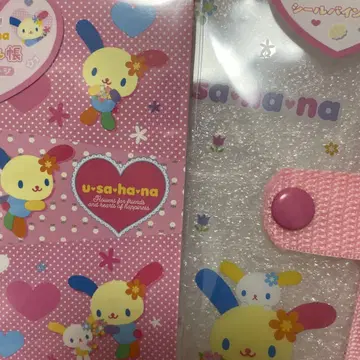 우사하나 스핀즈 스티커 바인더와 스티커 앨범