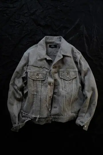 카키노하 Patched Jean Jacket ensou.