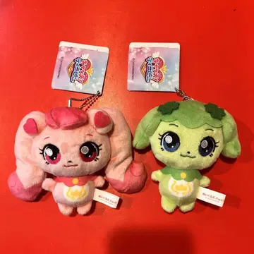 캐치! 티니핑 봉제 인형 마스코트 2종 세트