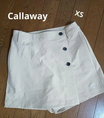 Callaway 베이지 스커트 버튼