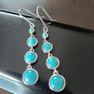 터콰이즈 실버 925 귀걸이