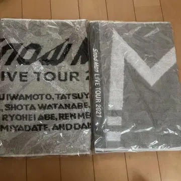 Snow Man LIVE 타월 미사용 새상품 2매