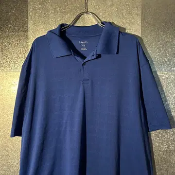USA 구제 피케 셔츠 XL 사이즈 haggar 폴리에스테르 오버 사이즈