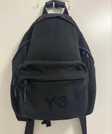 Y-3 블랙 백팩