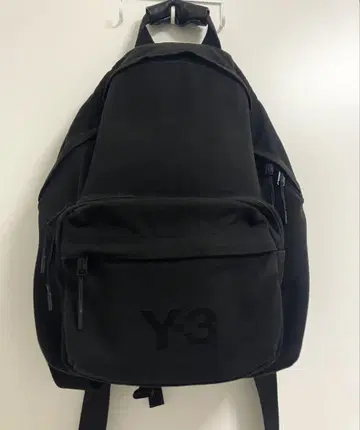 Y-3 블랙 백팩