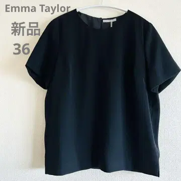 택 포함 새상품 Emma Taylor 에마 테일러 풀오버 블랙