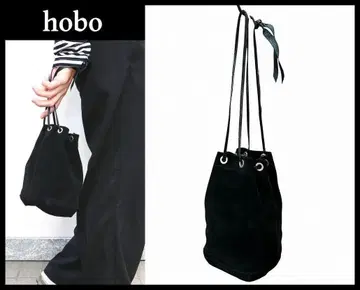 신품 22AW 호보 카우스에이드 가죽 포치 끈 가방