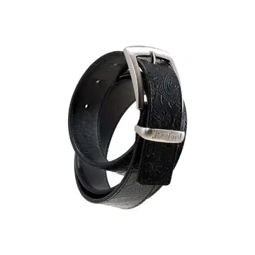 KENFORD EMBOSSED LEATHER BELT PAISLEY