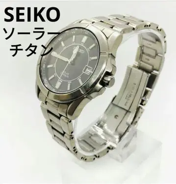 [작동품] SEIKO 세이코 솔라 티타늄 손목시계